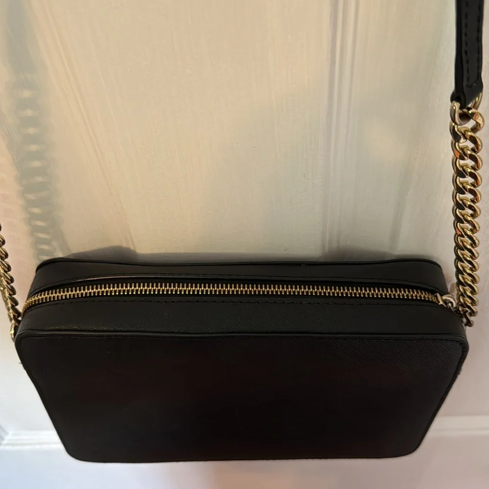 MICHAEL Michael Kors Jet Set Large Saffiano Leather Crossbody Bag - Picture 9 of 11